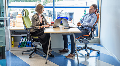 Computer chairs and task chairs