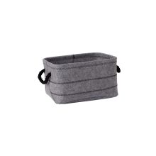 Корзина MAX FELT-4, 32x23x18см, светло-серый войлок