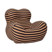 Кресло HARMONY OASIS 104x124xH90 см, полосатое