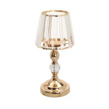 Candlestick LAUDRE D12xH30cm, gold