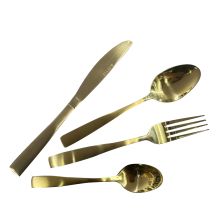 Galda piederumi DUNE 24gab, zelta