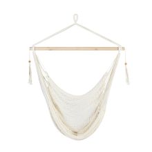 Šūpuļkrēsls CARINA dabīgs-balts