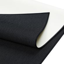 Paklājs LIMO D160cm, melns, plakans pinums