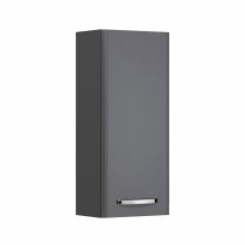 Upper bathroom cabinet 327, 30x20xH70cm, anthracite gloss