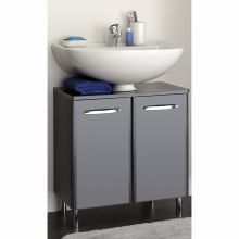 Washbasin cabinet 327, 60x33xH53cm, anthracite gloss