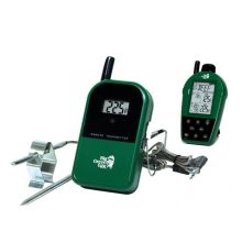 Bezvadu attālinātais termometrs ar divām zondēm