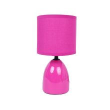 Table lamp LUNAR H23cm, pink