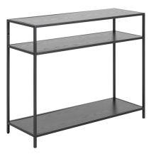 Side table SEAFORD 100x35xH79cm, black