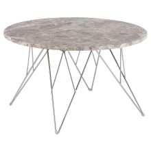 Coffee table PRUNUS D80xH46,2cm, brown