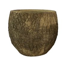 Кашпо SUNNY OAK D44xH41см коричневый