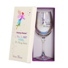Wine goblet FLOW "Fairy Juice" H22,3cm