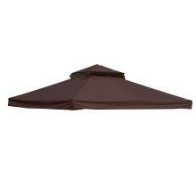 Roof cover for gazebo LEGEND 2,91x2,91m, brown