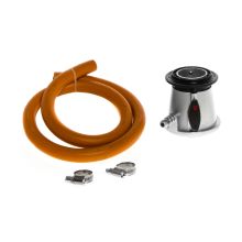 Gāzes regulators MUSTANG, 1,2m šļūtene / Ø 10mm / 30mbar