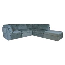 Module sofa SAMOA 5-parts, ocean green