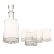 Carafe set DECA 1L + 4 glasses