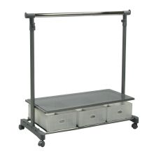 Drēbju pakaramais FORD 94x42xH93,5-168cm, hroms