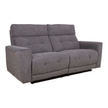 Recliner sofa BOSCO 2,5-seater with electric mechanism, grey