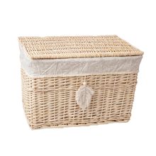 Basket WILLI TASSEL 60x40xH40cm