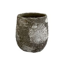 Кашпо SUNNY CORAL D24xH29.5см, бежевый