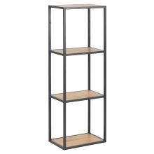 Sienas plaukts SEAFORD 24x37xH108cm, ozols