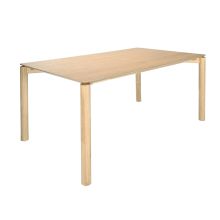 Обеденный стол GARDENIA 150x90xH75см, дуб