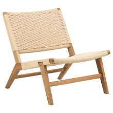Lounge chair CARSON beige