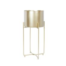 Flowerstand DEIA GOLD M  21,5x20,5xH47cm, golden