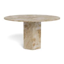 Dining table NAXOS D130xH75cm, brown