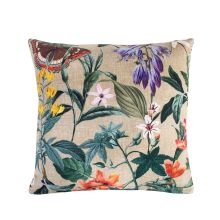 Cushion AMAZONIA 45x45cm, beige floral