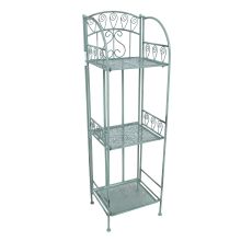 Plaukts MINT 34x30xH112cm, antīki zaļš