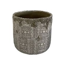 Кашпо SUNNY ISLA, D36xH34.5см, бежевый