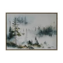 Wall art WALLY 45x60cm, misty forest