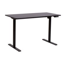 Rakstāmgalds ERGO LIGHT ar 1 motoru 120x60xH72,5-117,5cm, melns