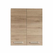 Upper bathroom cabinet 313, 60x20xH70cm, oak