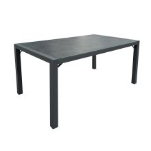 Table DELGADO 140x80xH72cm, grey