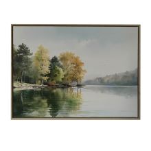 Wall art WALLY 45x60cm, forest by the lake