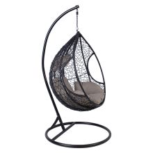 Hanging chair DROPLET black