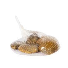 Dekoratīvie akmeņi DECOR STONE lieli dzelteni akmeņi, svars: 500 gr.