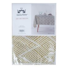 Tablecloth EASY CARE 140x180cm, golden with tassel