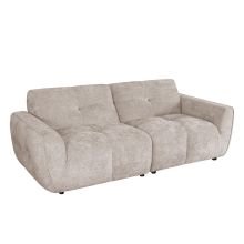 Sofa DAMALI 3-seater, light brown