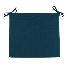 Chair pad SUMMER 38x43xH2,5cm, dark blue