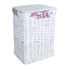 Корзина для белья MAX-1, 45x33x59cм, белая.