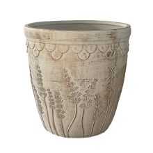 Кашпо SUNNY LAVENDEL D44xH50см, кремовый