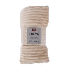 Pleds FREYA 150x200cm, bēšs