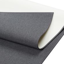 Carpet LIMO D160cm, carbon, flatweave