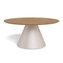 Kafijas galdiņš SOLI D85xH40cm, dabīgs