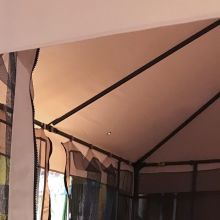 Крыша для беседки LEAF 3х3м, бежевая