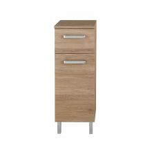 Lower bathroom cabinet 313, 30x33xH81cm, oak