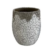 Кашпо SUNNY DESERT D33хH39.5см белый