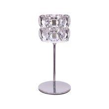 Candlestick CHANLE H17cm, silver